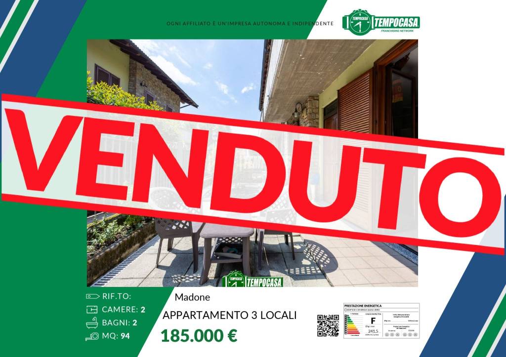 appartamento in vendita a Madone