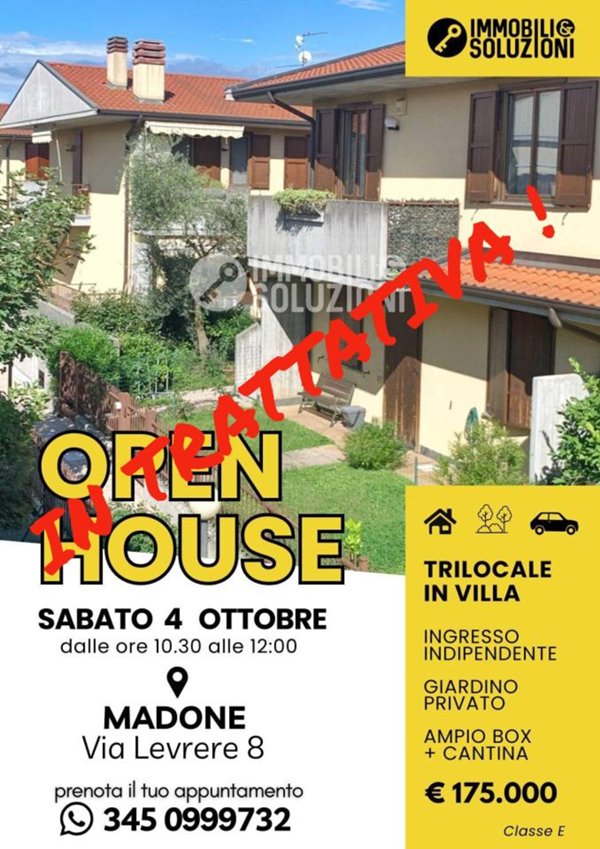 appartamento in vendita a Madone