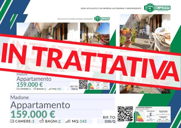 appartamento in vendita a Madone