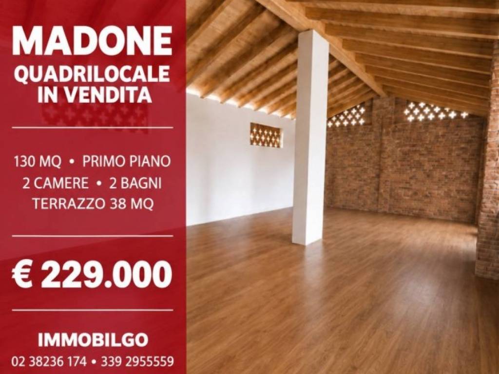 appartamento in vendita a Madone