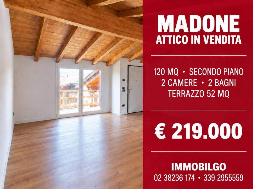appartamento in vendita a Madone