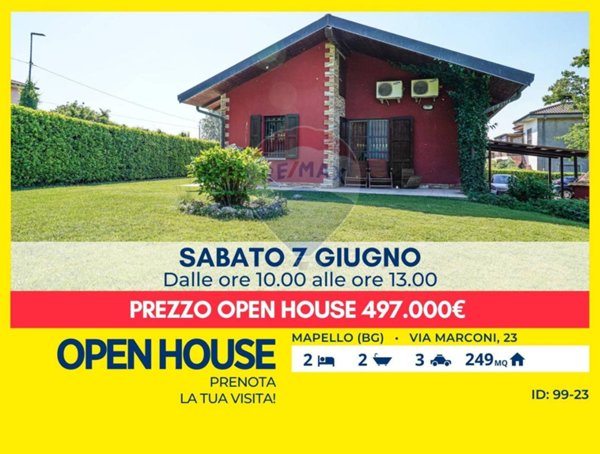 casa indipendente in vendita a Mapello in zona Valtrighe
