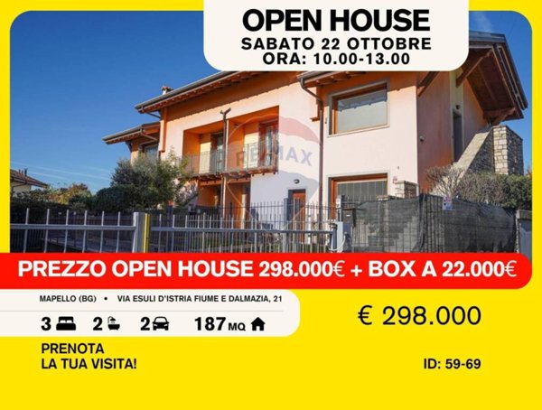 appartamento in vendita a Mapello