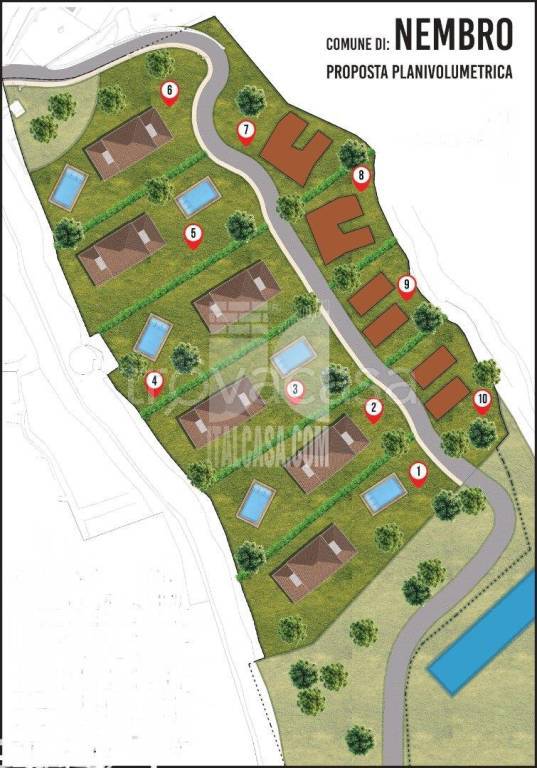 terreno edificabile in vendita a Nembro