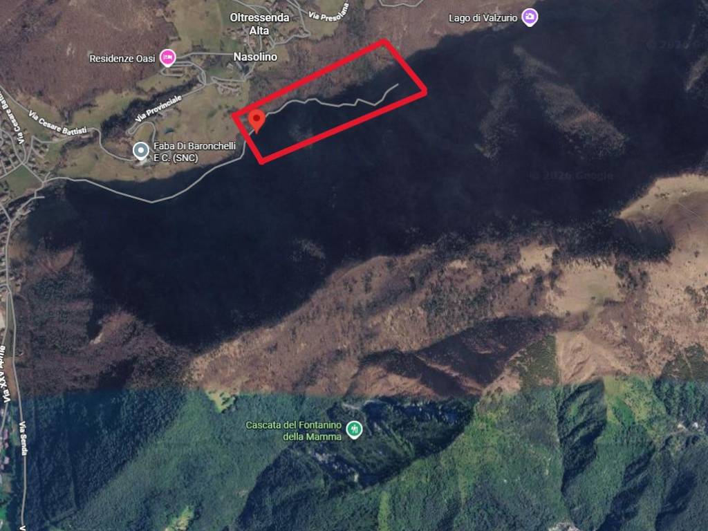 terreno agricolo in vendita ad Oltressenda Alta in zona Nasolino