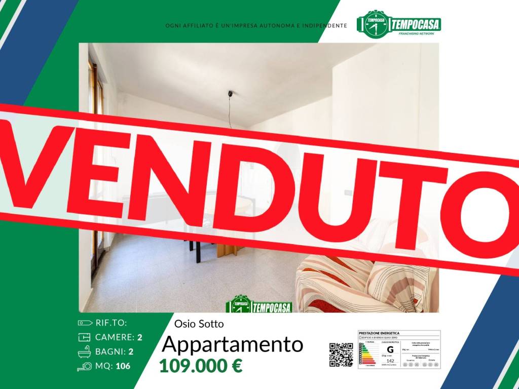 appartamento in vendita ad Osio Sotto