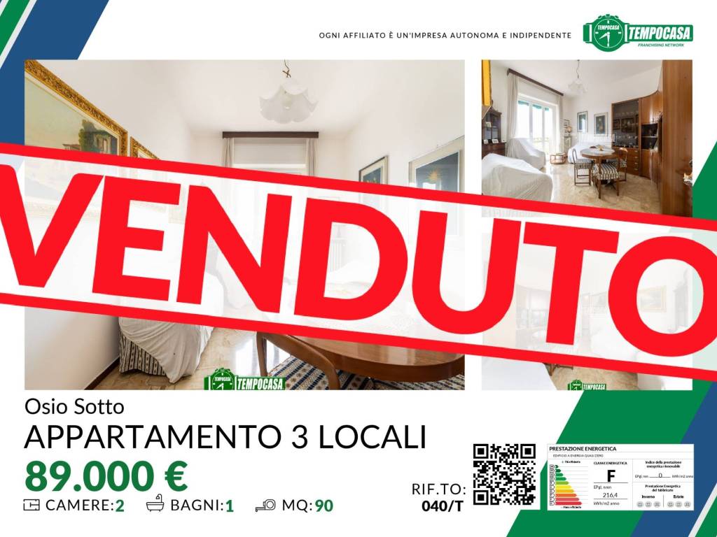 appartamento in vendita ad Osio Sotto