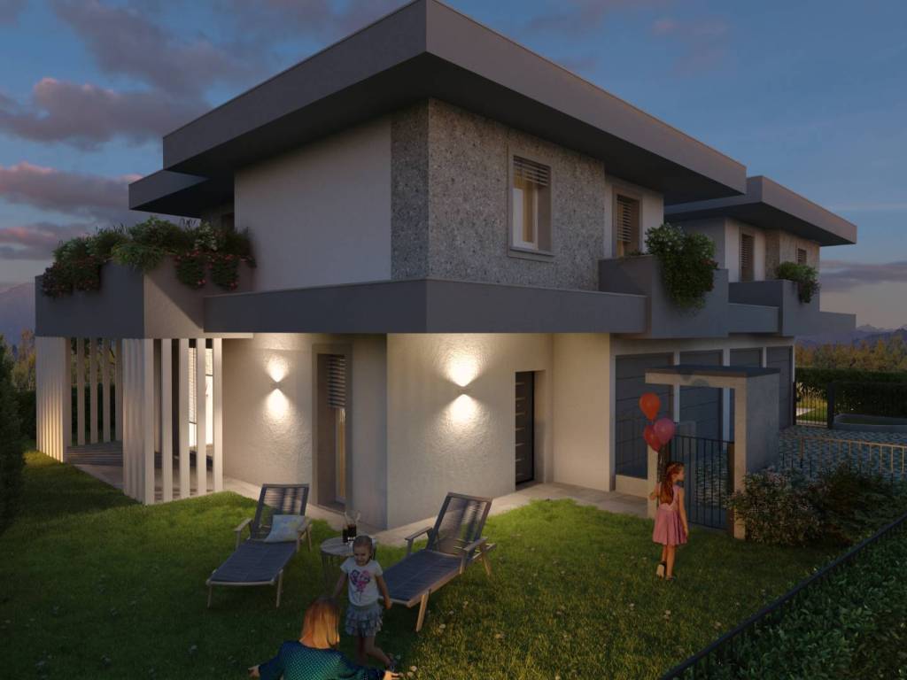 casa indipendente in vendita ad Osio Sotto