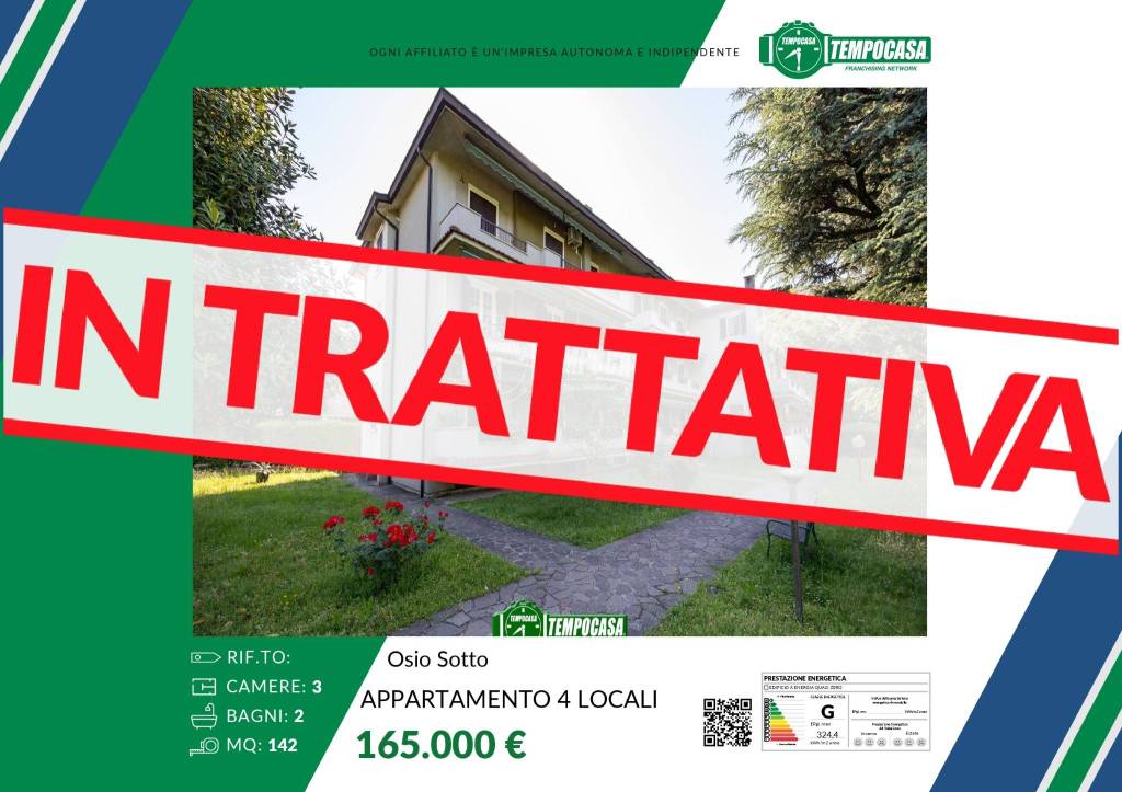 appartamento in vendita ad Osio Sotto
