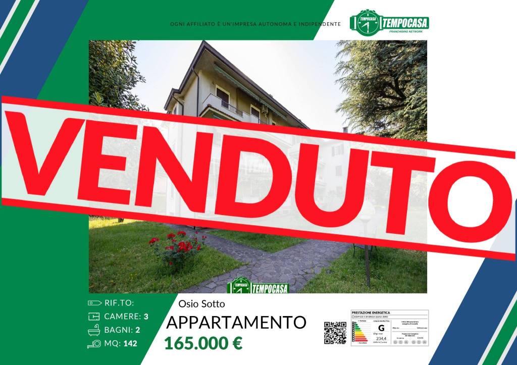appartamento in vendita ad Osio Sotto