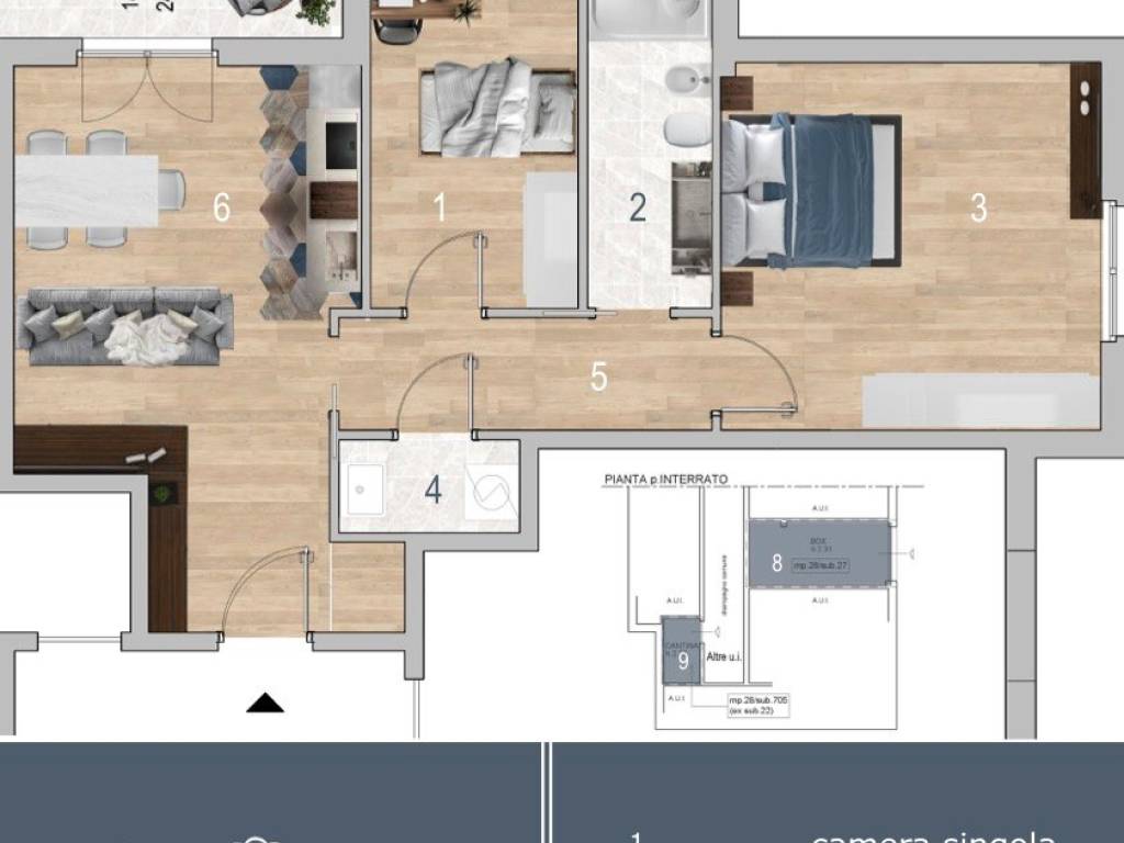 appartamento in vendita ad Osio Sotto