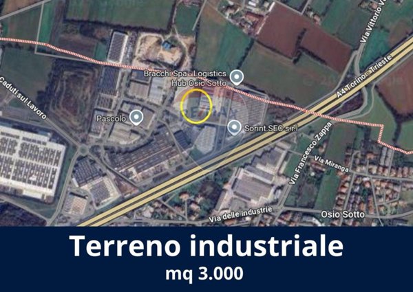 terreno edificabile in vendita ad Osio Sotto