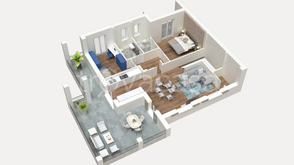 appartamento in vendita ad Osio Sotto