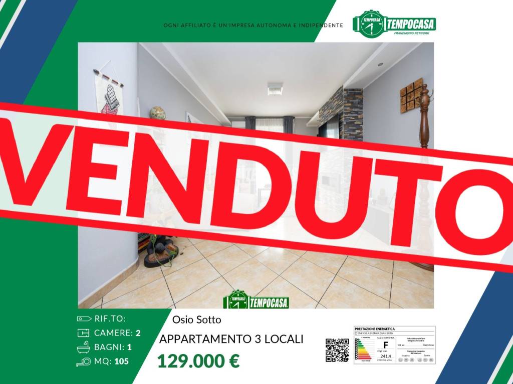 appartamento in vendita ad Osio Sotto