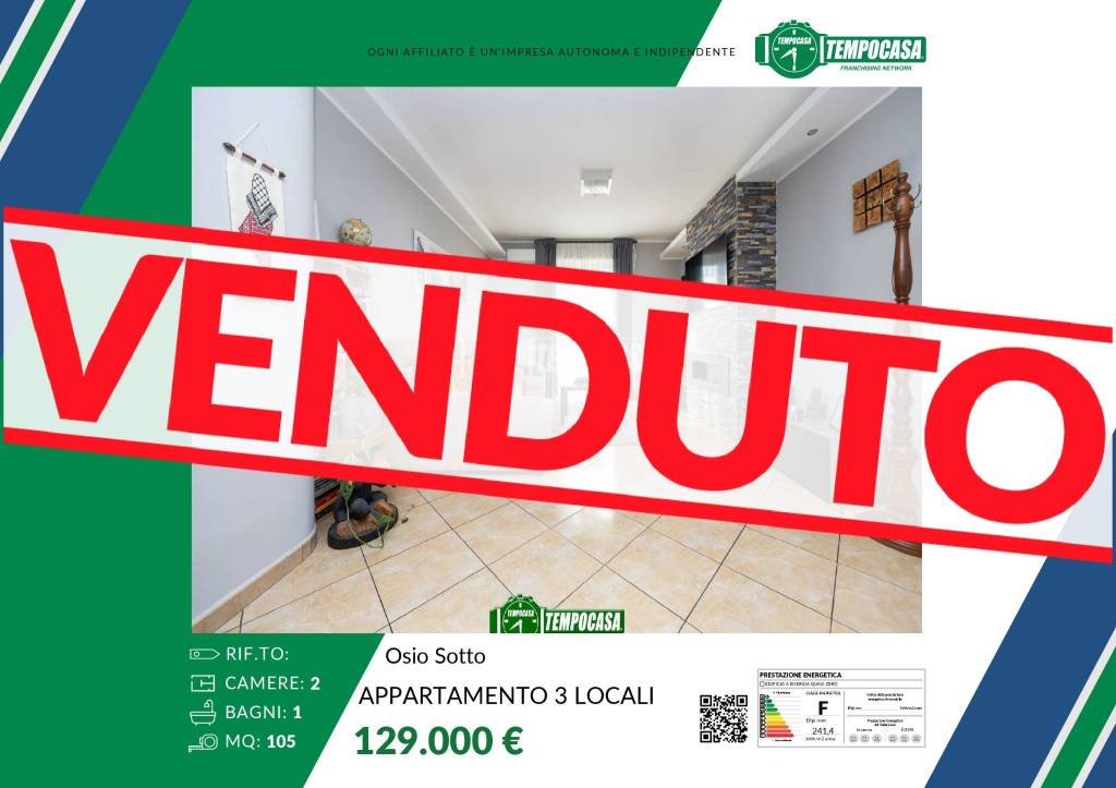 appartamento in vendita ad Osio Sotto