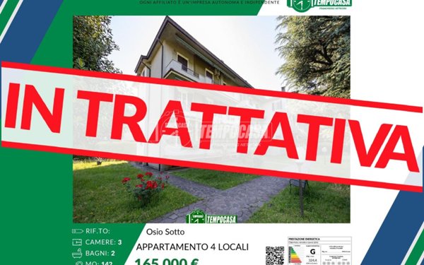 appartamento in vendita ad Osio Sotto