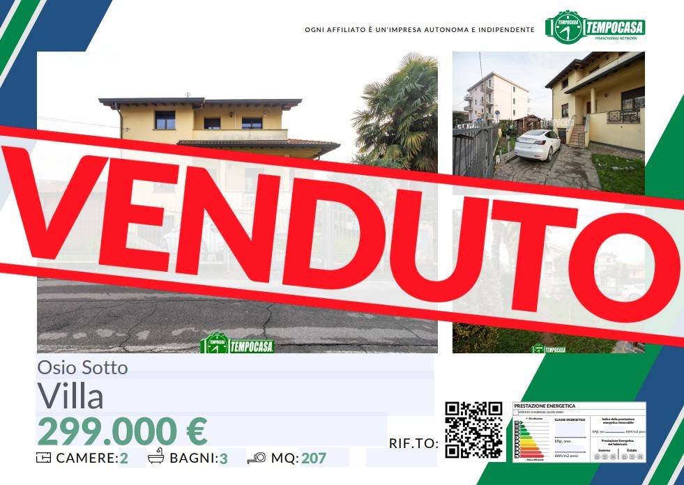 casa indipendente in vendita ad Osio Sotto