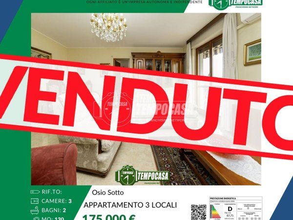 appartamento in vendita ad Osio Sotto