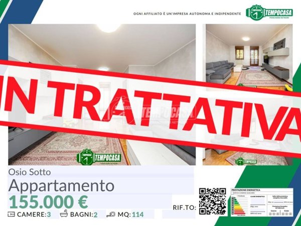 appartamento in vendita ad Osio Sotto