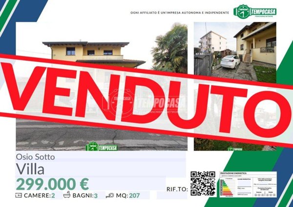 casa indipendente in vendita ad Osio Sotto