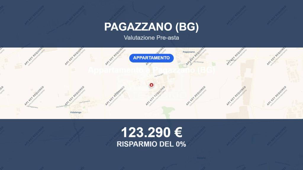 appartamento in vendita a Pagazzano