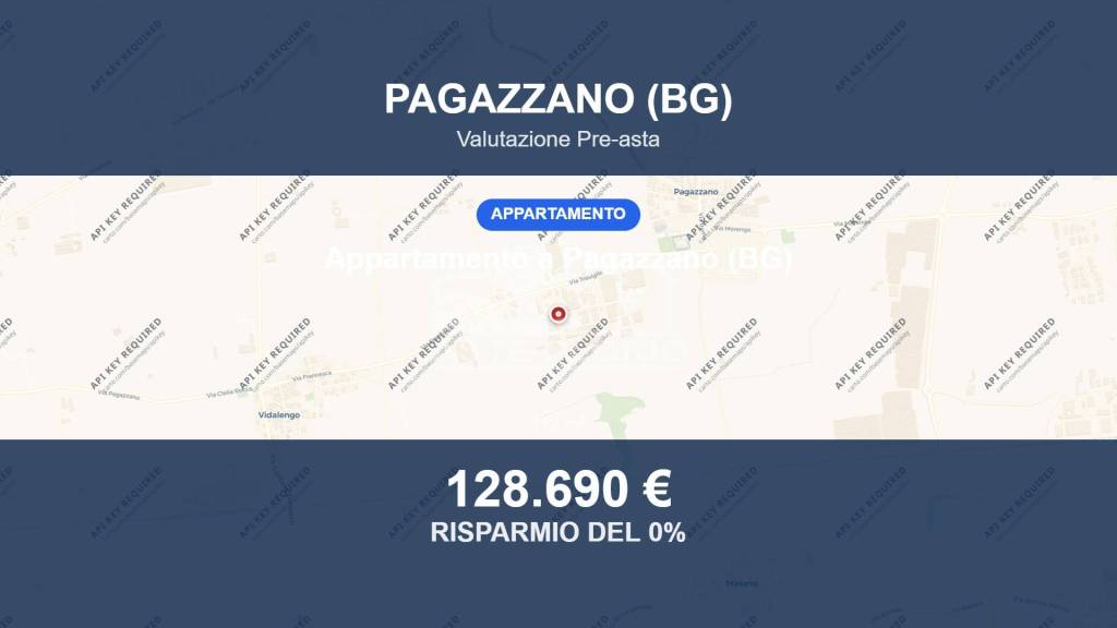 appartamento in vendita a Pagazzano