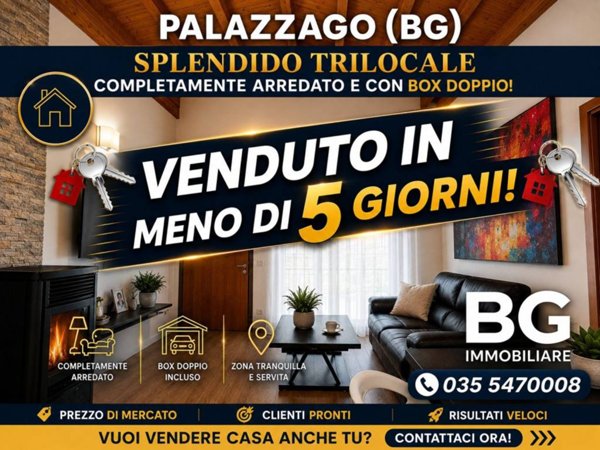 appartamento in vendita a Palazzago