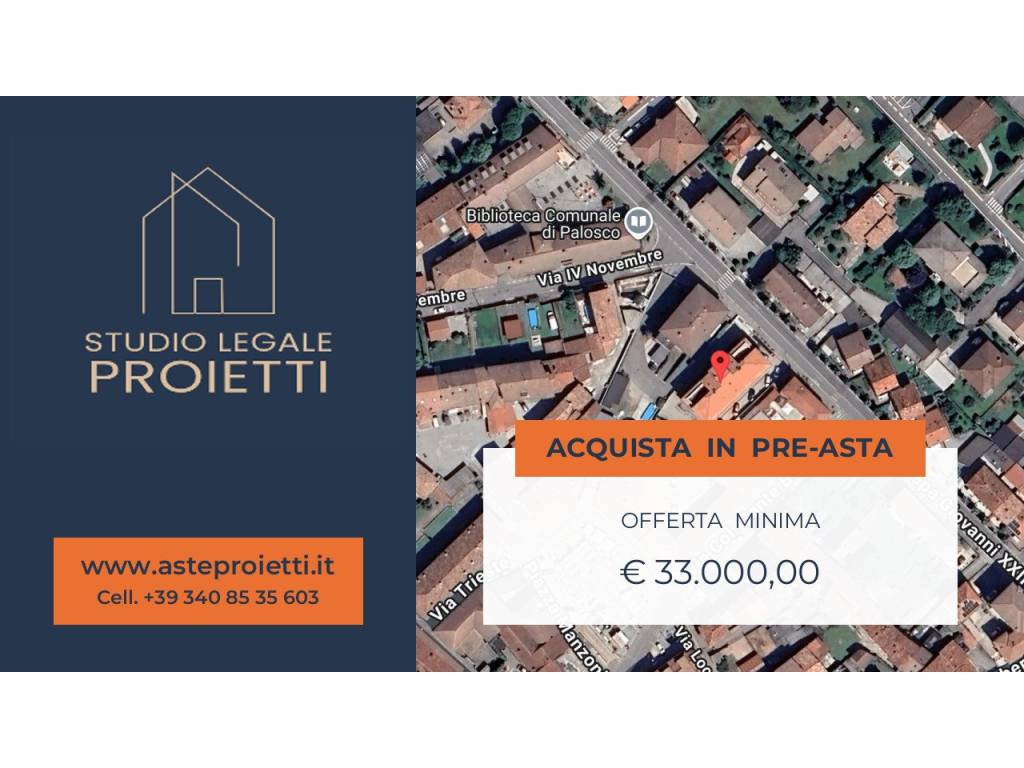 appartamento in vendita a Palosco