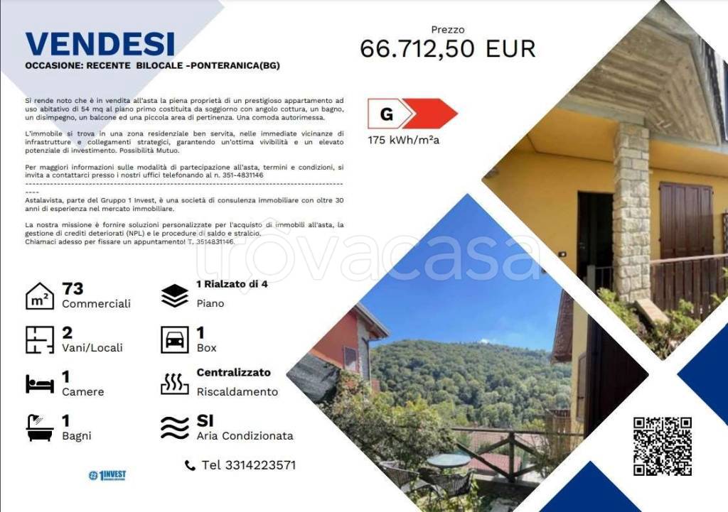appartamento in vendita a Ponteranica