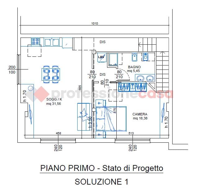 appartamento in vendita a Ponte San Pietro in zona Locate