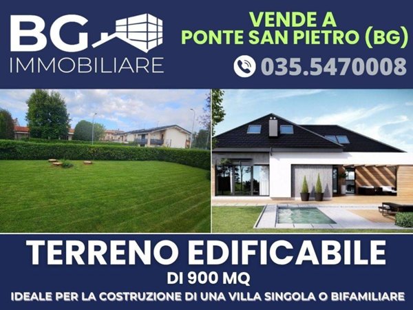 terreno edificabile in vendita a Ponte San Pietro