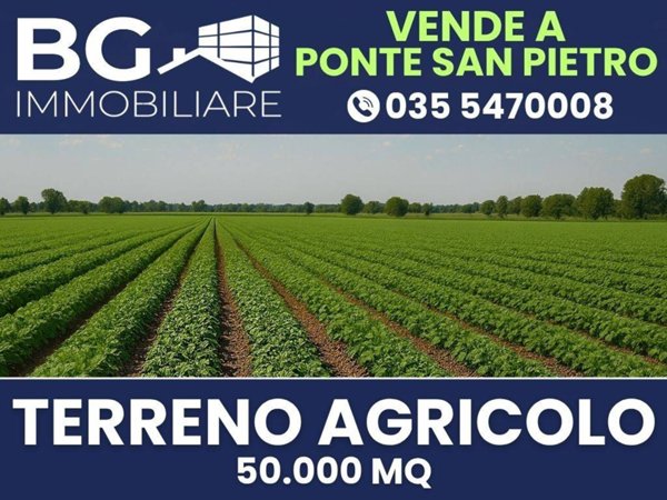 terreno agricolo in vendita a Ponte San Pietro