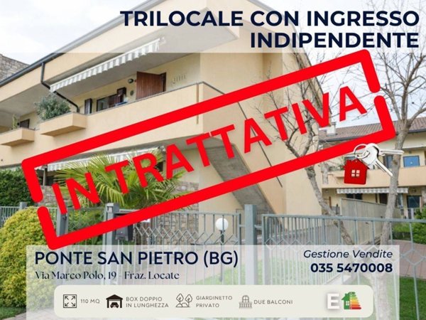 appartamento in vendita a Ponte San Pietro