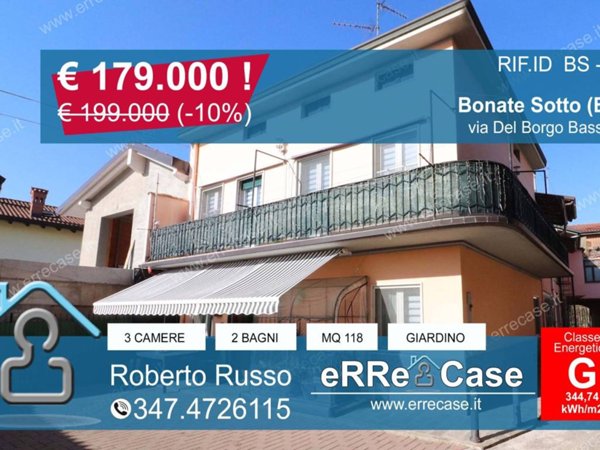 casa indipendente in vendita a Ponte San Pietro