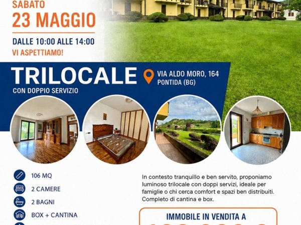 appartamento in vendita a Pontida