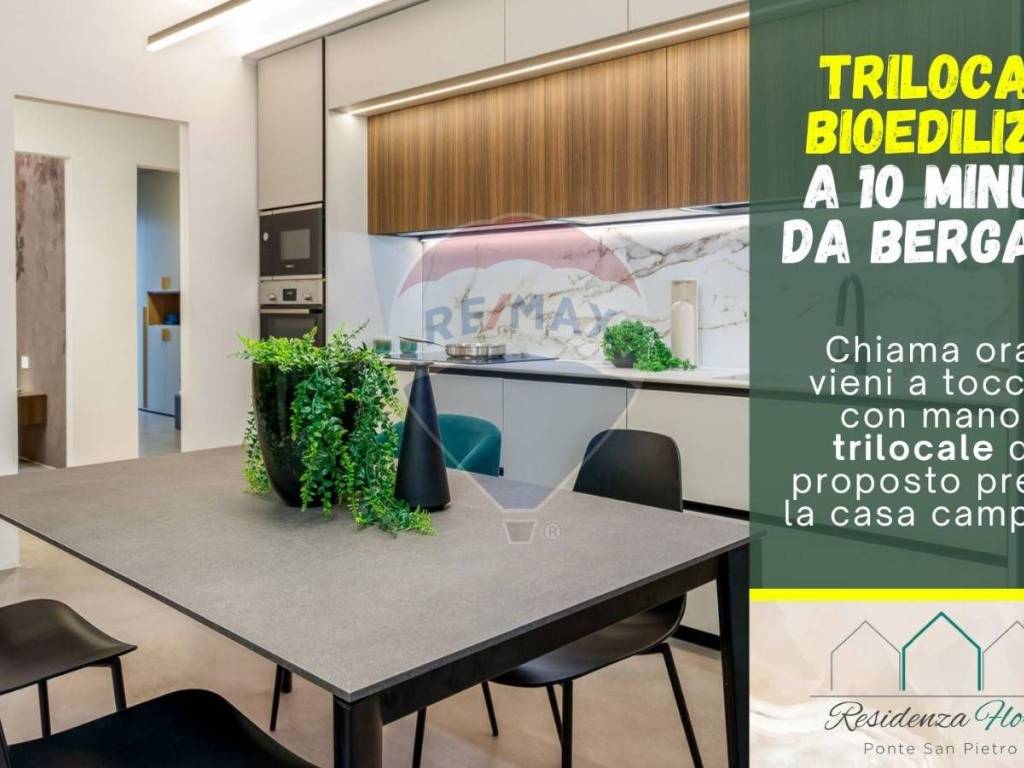 appartamento in vendita a Presezzo