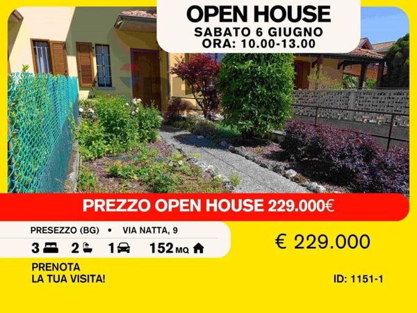 casa indipendente in vendita a Presezzo