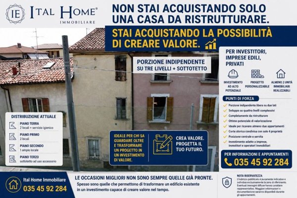 appartamento in vendita a Presezzo