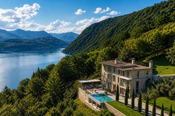 casa indipendente in vendita a Riva di Solto in zona Zorzino
