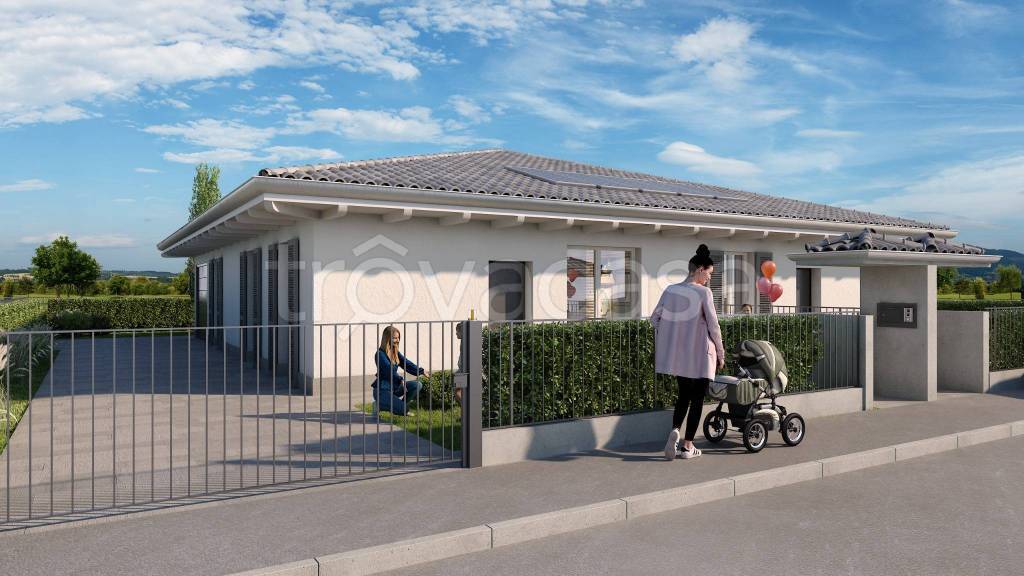 casa indipendente in vendita a Romano di Lombardia