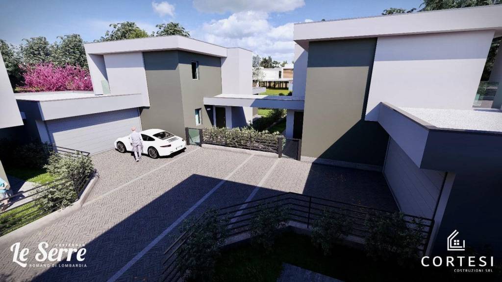 casa indipendente in vendita a Romano di Lombardia