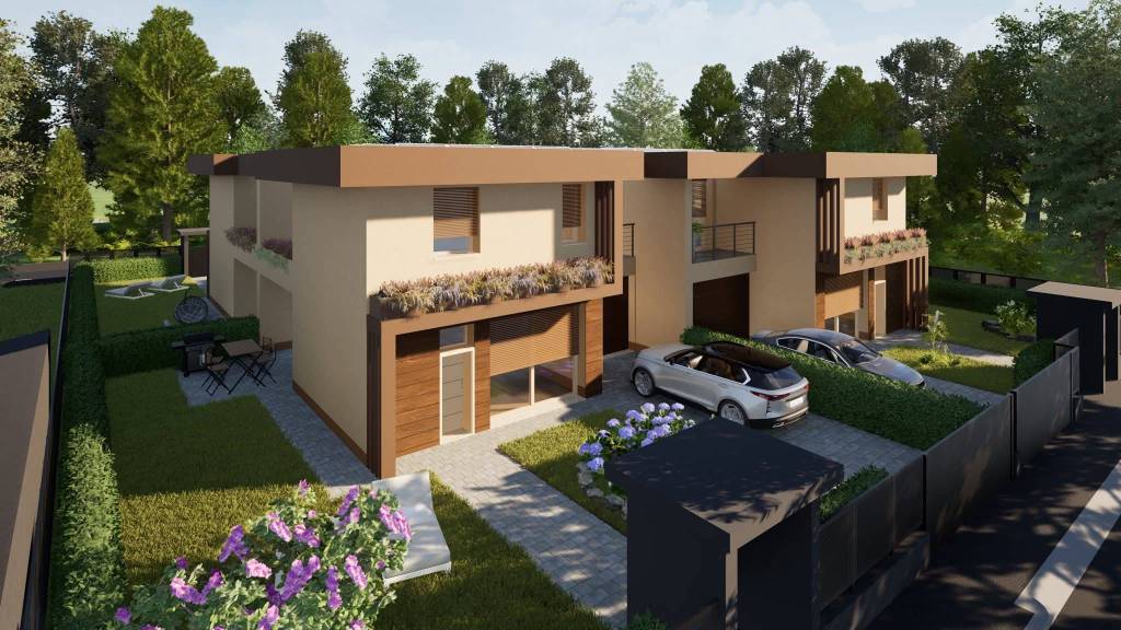 casa indipendente in vendita a Romano di Lombardia