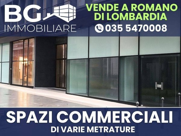 negozio in vendita a Romano di Lombardia