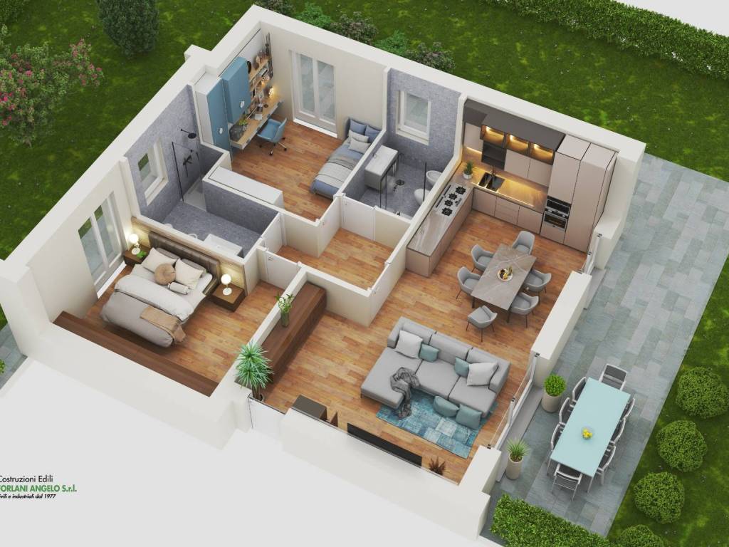 appartamento in vendita a Romano di Lombardia