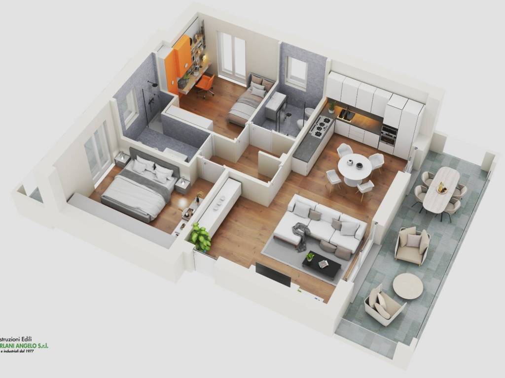 appartamento in vendita a Romano di Lombardia