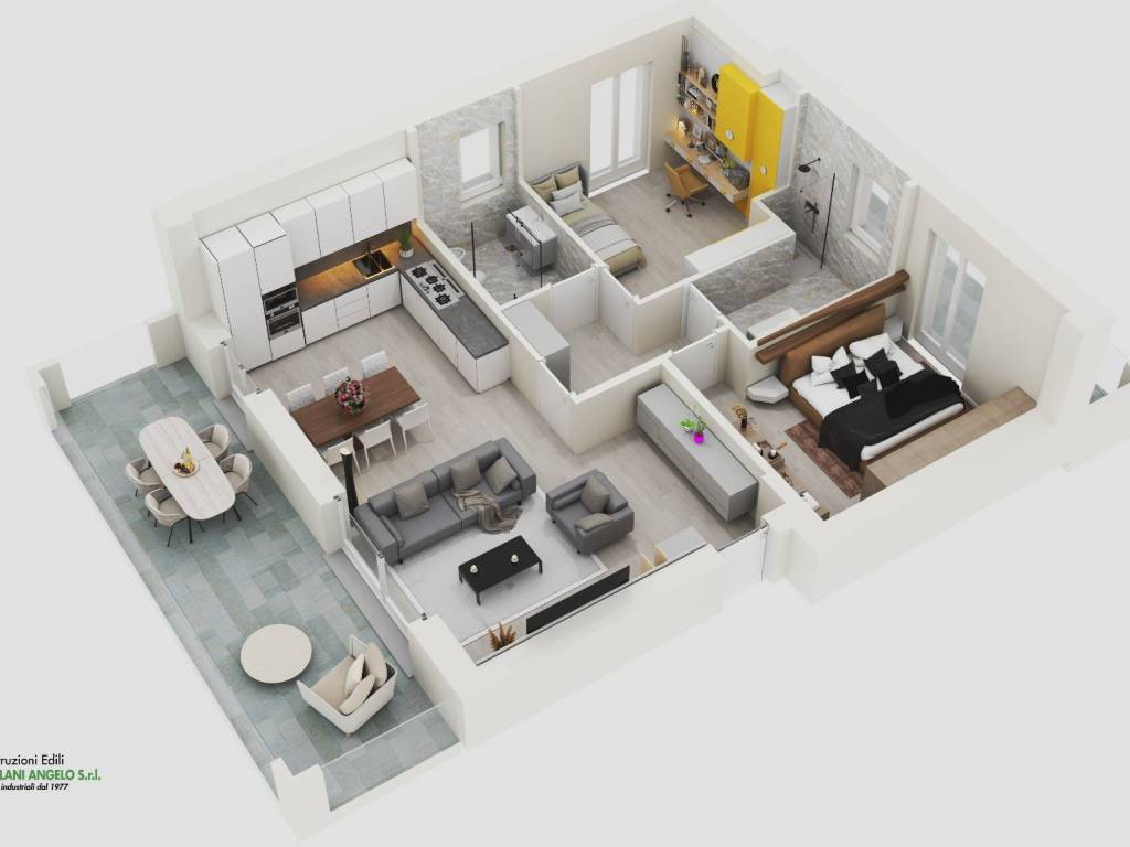 appartamento in vendita a Romano di Lombardia