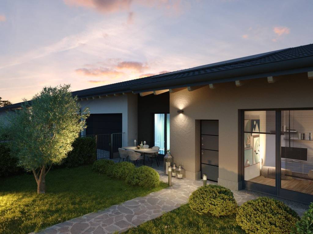 casa indipendente in vendita a Romano di Lombardia