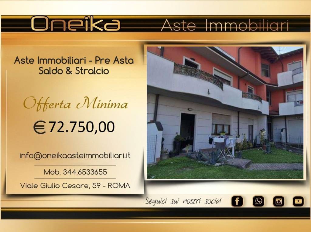 appartamento in vendita a Romano di Lombardia