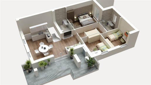 appartamento in vendita a Romano di Lombardia