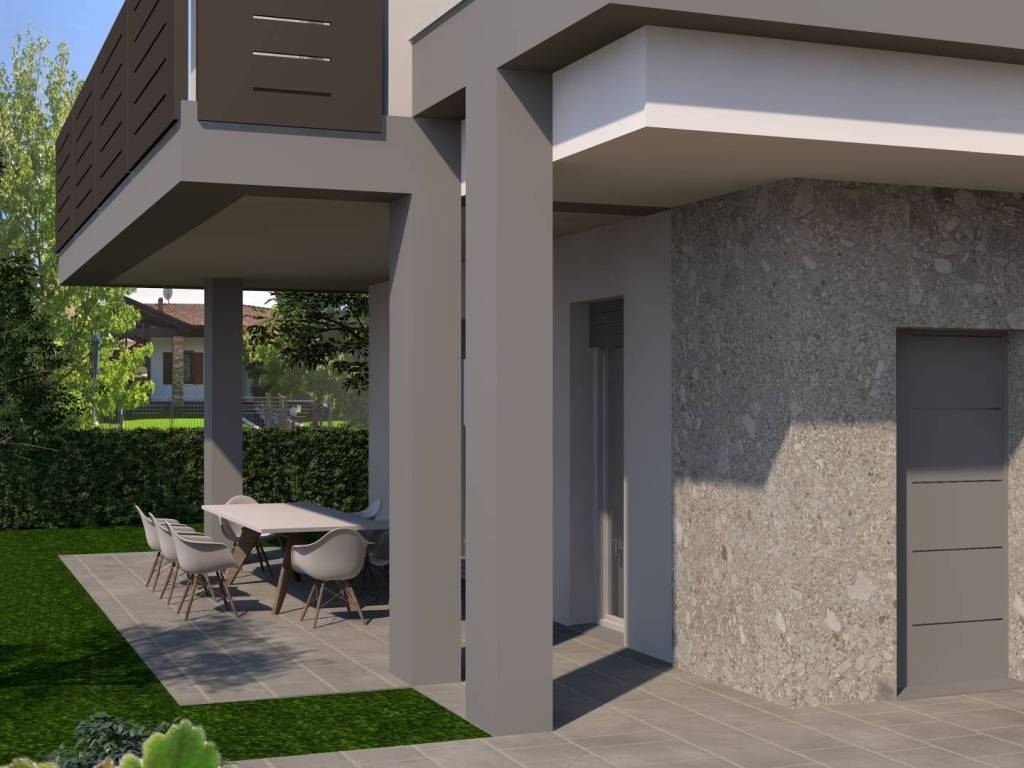 casa indipendente in vendita a Romano di Lombardia